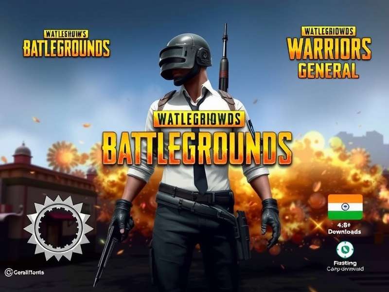 PUBG Warlord Warrior General Game Cover - Indian Version